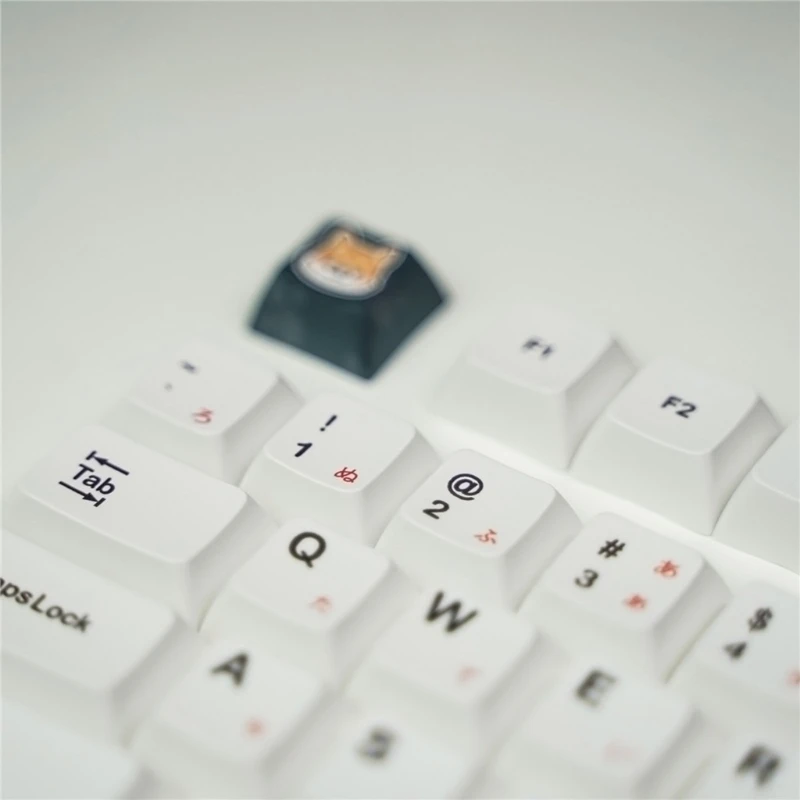

116 Keys / Set XDA Profile Key Cap PBT Dye Sublimation Keycap For MX Switch Mechanical Keyboard Shiba Inu Theme Keycaps