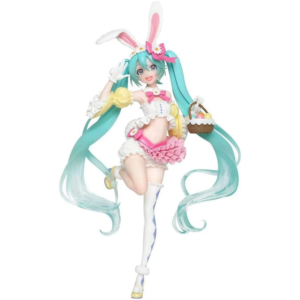 

2021 оригинальная аниме экшн-фигурка Taito reedition Miku 2nd Season Spring Ver. Фигурка из ПВХ призовая Модель Куклы Игрушки колледжа фигурки