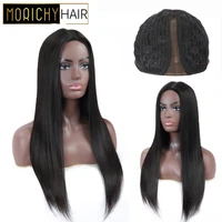 morichy straight part lace wigs peruvian non remy real human hair women wigs 150 density natural black glueless for female