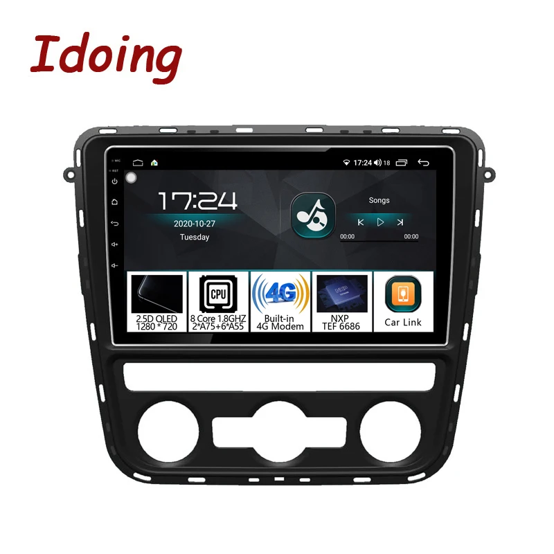 

Idoing 9"Car Android Auto Radio Video Player For VOLKSWAGEN Passat 2013 GPS Navigation GLONASS Head Unit Car Intelligent System