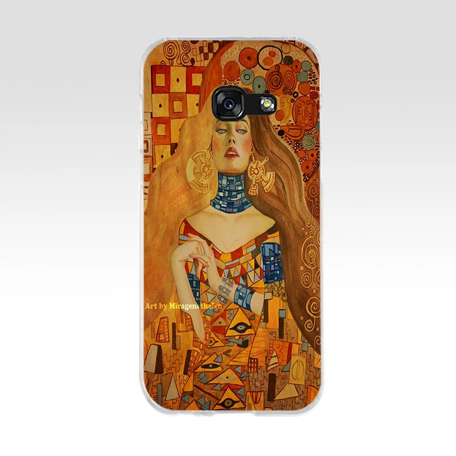 097FG the kiss Gustav Klimt Мягкий Силиконовый ТПУ чехол для телефона Samsung a3 2016 a5 2017 a6 plus a7 a8 2018