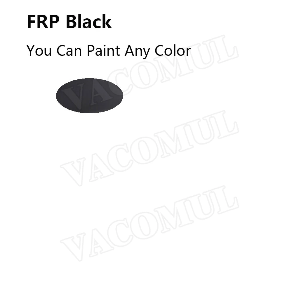 FRP Unpainted Black Для Volkswagen VW Polo спойлер 2011- задний спойлер на крыше углеродного волокна/FRP/ABS задний лобовое стекло крылья автомобиля Стайлинг - Цвет: FRP Unpainted Black