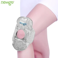 resuable knee ice pack wrap for injuries adjustable hot cold knee wrap pain relief swelling joint first aid handsfree cold pack