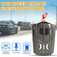 car radar detector english russian human voice speed warning x k professional auto electronic device