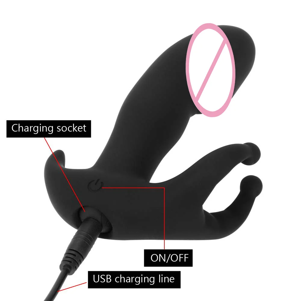 Dildo Clamp Vibrator for Woman Anal Plug Clitoris Prostate Massage Female Men Sex Toys Adults Products Erotic Penis Machine Shop | Красота и