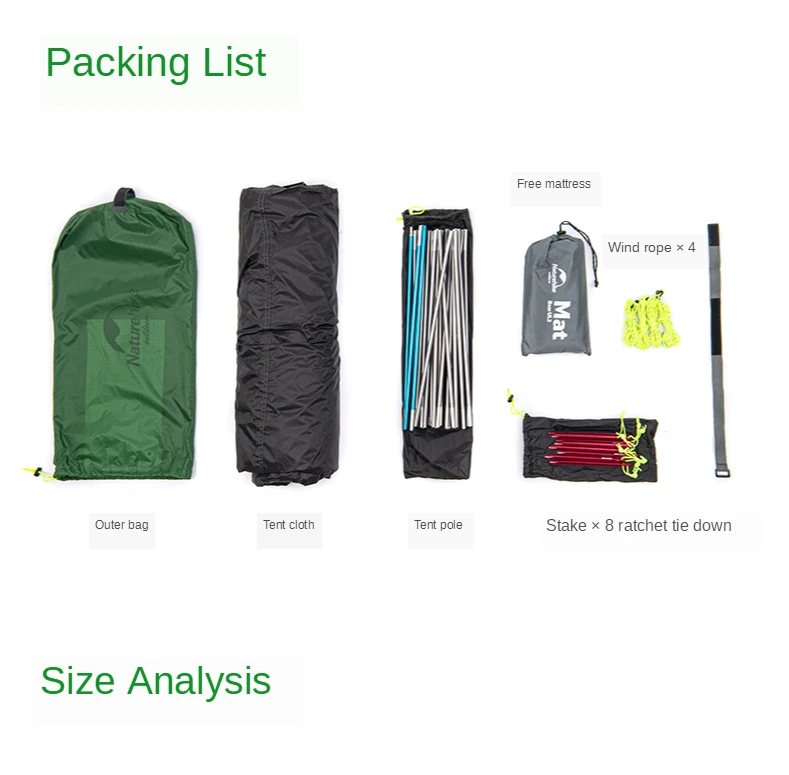 

Naturehike Bear UL2, , , 1-2 , 2020