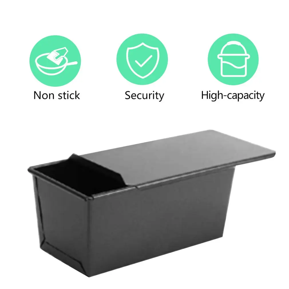 Антипригарное покрытие прямоугольный для хлеба выпечки печенья коробка олова