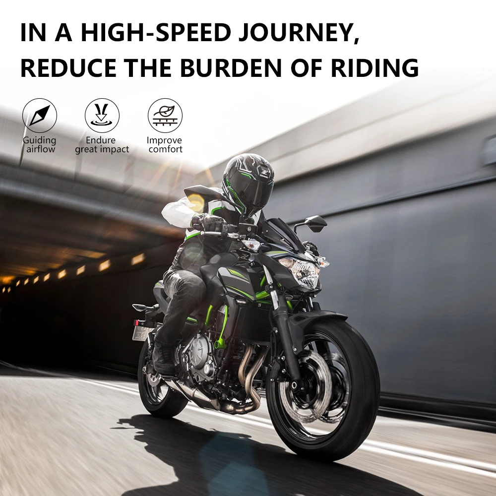 KEMiMOTO для Kawasaki Z650 ветровой экран лобовое стекло ветровой экран ветровой дефлектор Z 650 аксессуары для мотоциклов