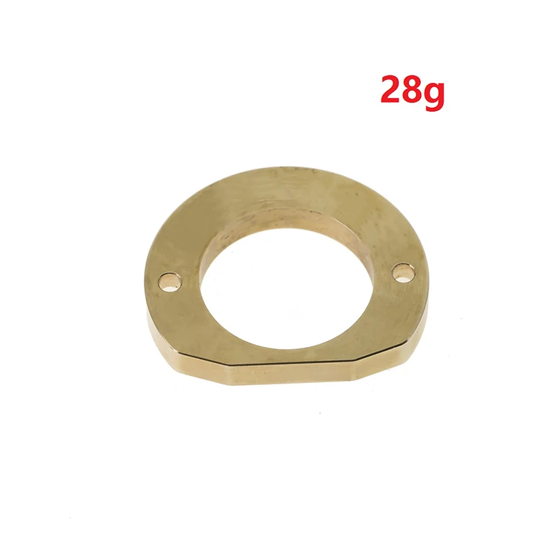 

4 Pair Brass Portal Drive Housing Counterweight Balance Weight for Axial SCX10 III AXI03007 & Capra 1.9 UTB AXI03004