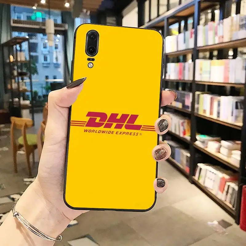 

Hot Dhl Express Phone Case For Huawei Y5 Y6 II Y7 Y9 PRIME 2018 2019 NOVA3E P20 PRO P10 Honor 10