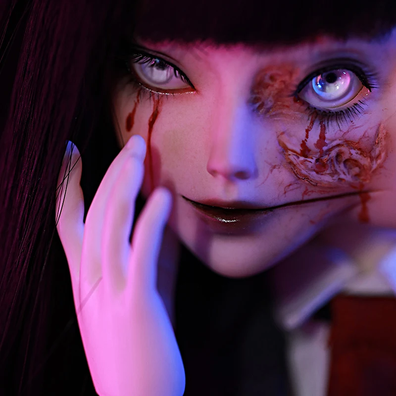 New Arrival bjd doll1/4 Mio fullset Double two face complete professional makeup joint doll ShugaFairy minifee Human ghost | Игрушки и