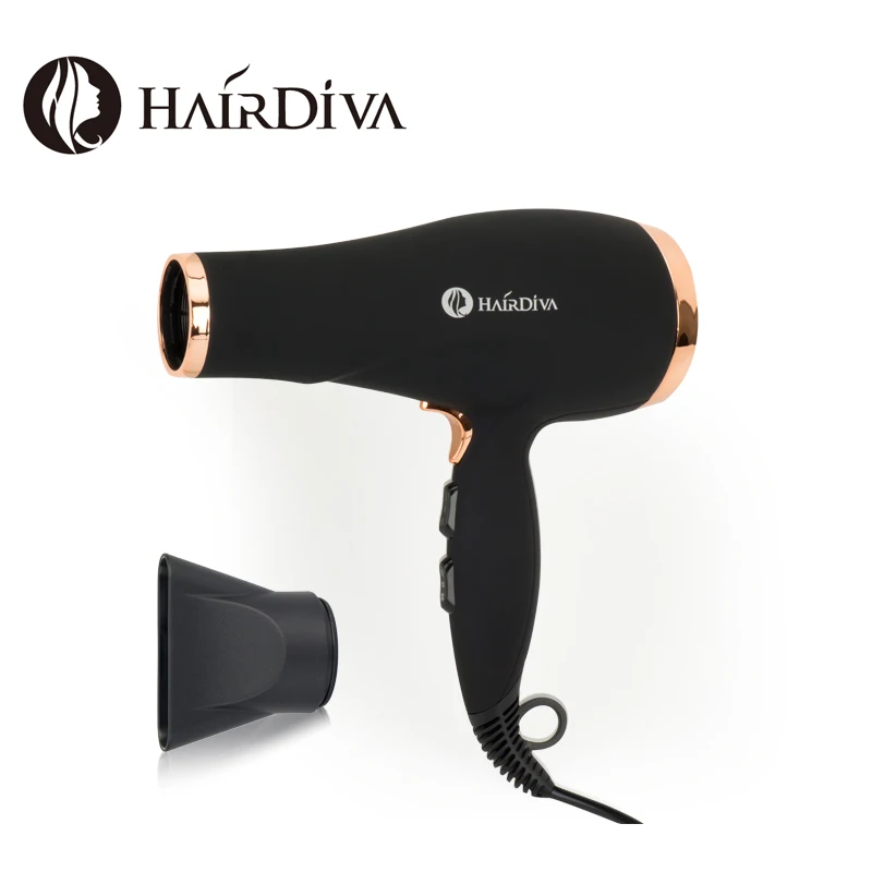 Hair Diva профессиональная 2000 Вт фен для волос двигатель постоянного и испаритель