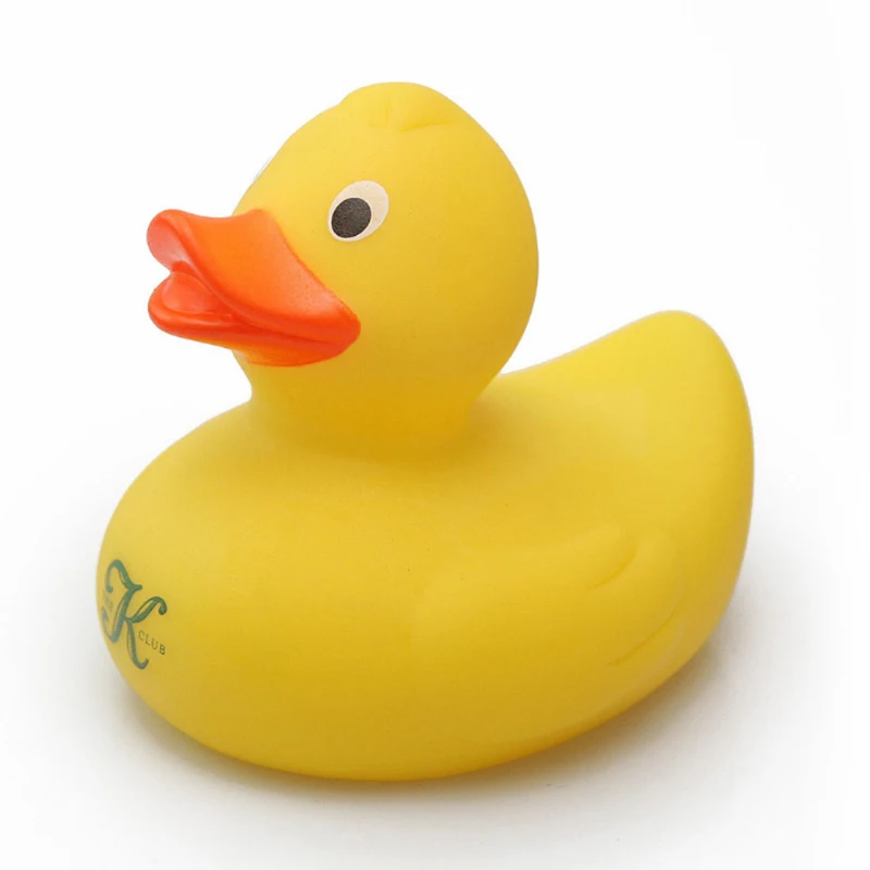 8 см Детские Игрушки для ванны ПВХ Резиновые из утиного пуха Большие желтой утки