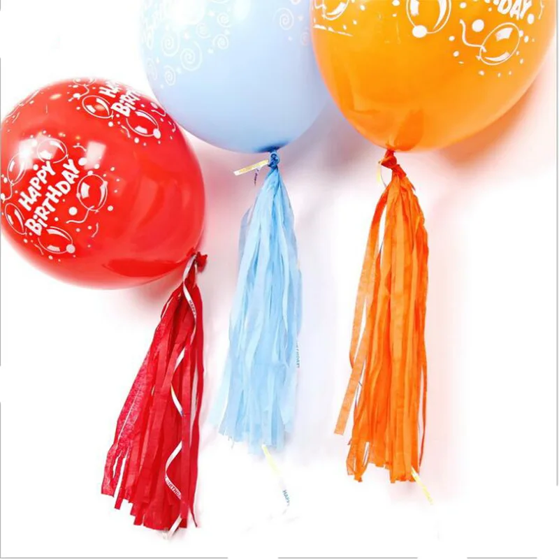 1/2/3 комплекта гирлянда из папиросной бумаги с кистями свадебное украшение