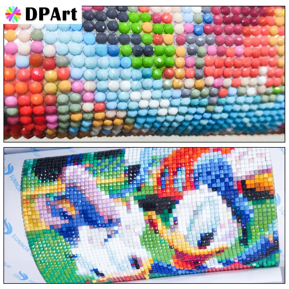 

Diamond Painting 5D Full Square/Round Drill Black&white Animals Daimond Embroidery Painting Cross Stitch Mosaic Picture Z410
