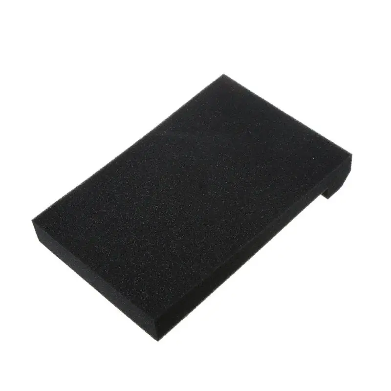 

300x200x45MM Black Sponge Monitor Speaker Acoustic Isolation Foam Isolator Pad for Recording Studios Karaoke