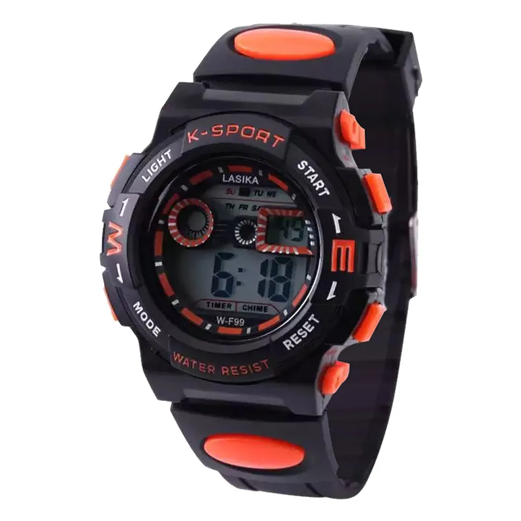 

2021 New Multi Function Alarm Clock Student 30M Waterproof Sports Fashion Electronic Watch men women Birthday Gift