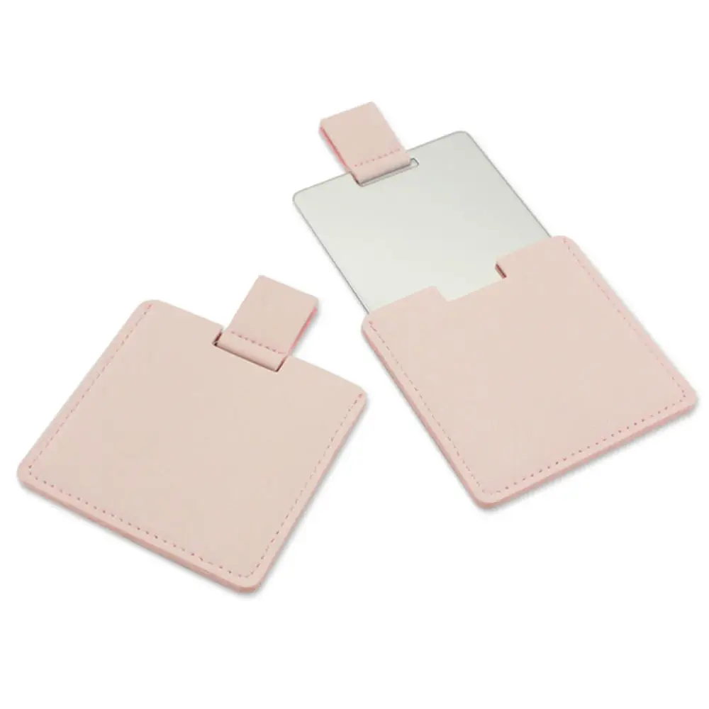 

Pocket Rectangle Makeup Folding Mirrors Ultra-thin Folding Make Up Mirror Personalised Portable Compact Cosmetic Mirror