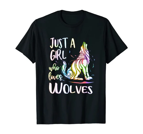 

Just a Girl Who Loves Wolves Trending Gifts for Teen Girls T-Shirt