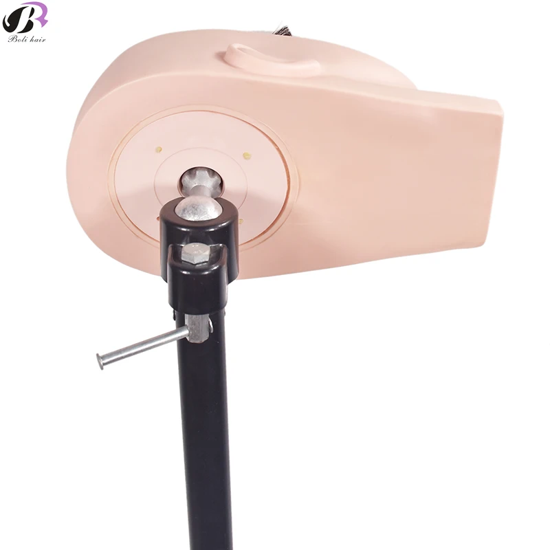 Бесплатная доставка! Голова манекена с ресницами для обучения окрашиванию