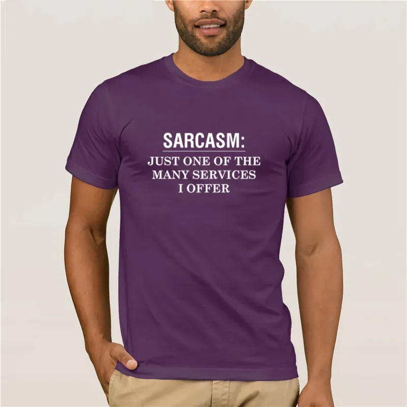 

Men's Print Casual 100% Cotton T-Shirt Popular for Sarcasm Hot men's fun casual print T-shirt