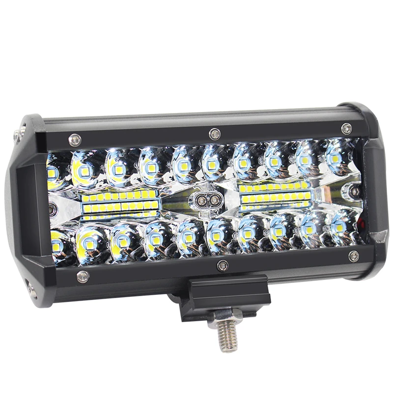 1PCS Высокое качество SUV 4WD 400 Вт точечный Cree светодиодный светильник рабочий бар лампа для вождения противотуманная фара для лодки грузовика автомобиля рабочий светильник аксессуары для автомобиля - Цвет: 1PCS