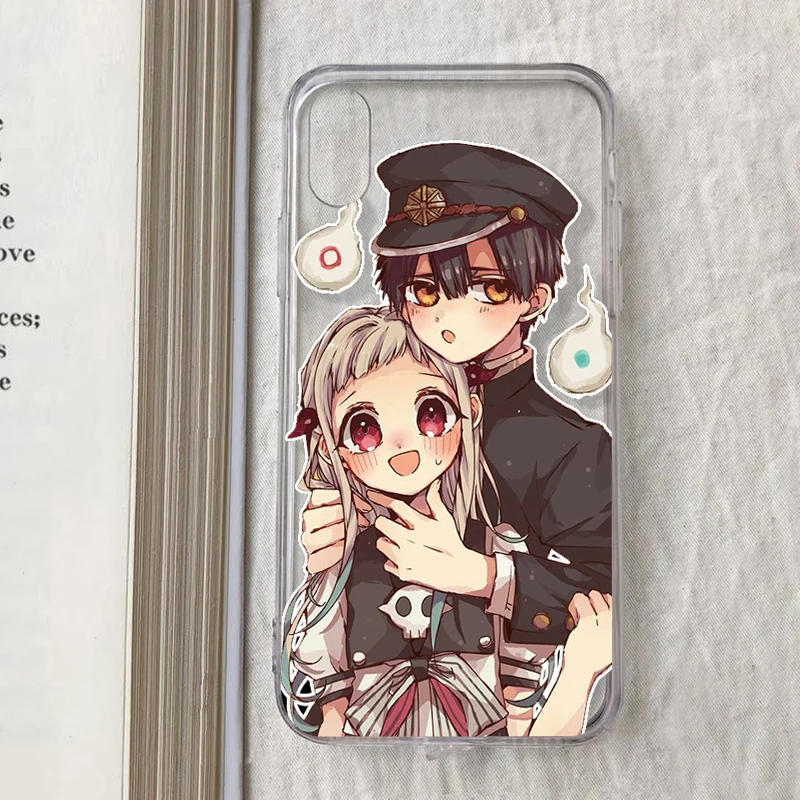 Anime Toilet-Bound Hanako-kun Phone Case for IPhone 12 11 Pro X XR XS Max Mini SE 2020 7 8 6 6S Plus 5 5S SE Sofr Cover Shell