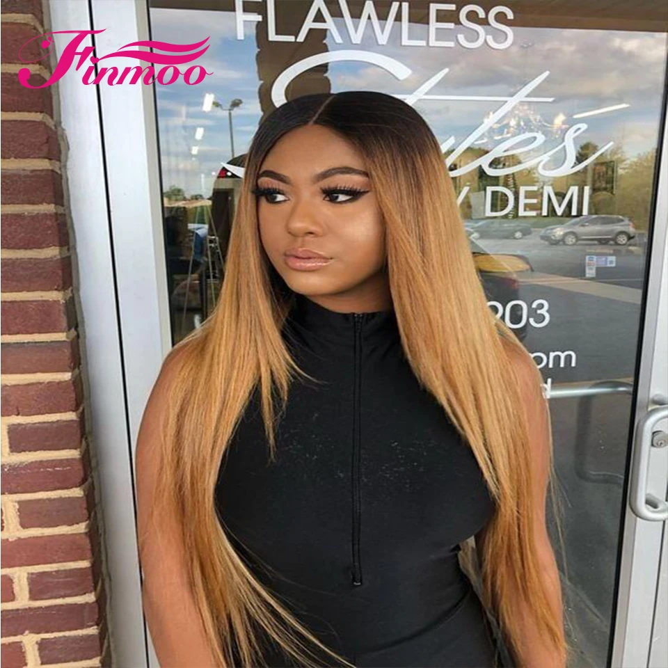 Медовый светлый парик человеческих волос спереди для чернокожих женщин