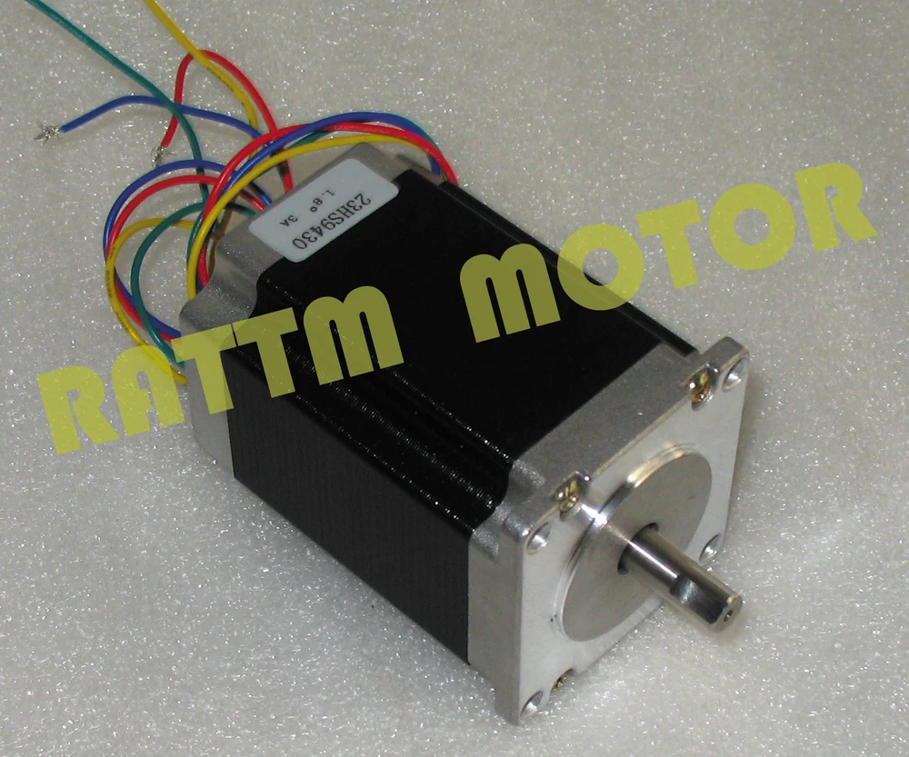 4-осевой набор контроллеров CNC 4 шт. Nema23 81 мм/3A/308 oz-in шаговый двигатель и Драйвер