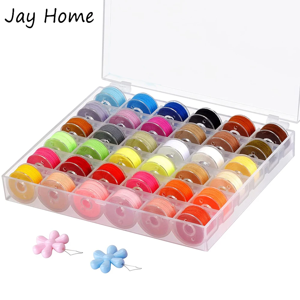 

36PCS Sewing Bobbins Thread Standard Size Bobbins for Sewing Machine Embroidery Thread DIY Home Sewing Machine Accessories