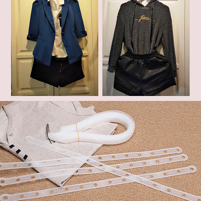 

10PCS/Lot Clothes Hanger Multi-port Support Circle Clothes Drying Racks 14 Hole