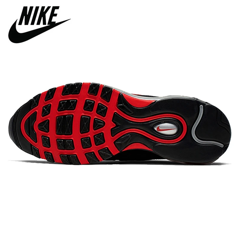 

Original Nike Air Max 97 Bred Yellow Team Red Game Black Royal Gold Men Women Shoes Sports Sneakers Sneakers Runners 36-45