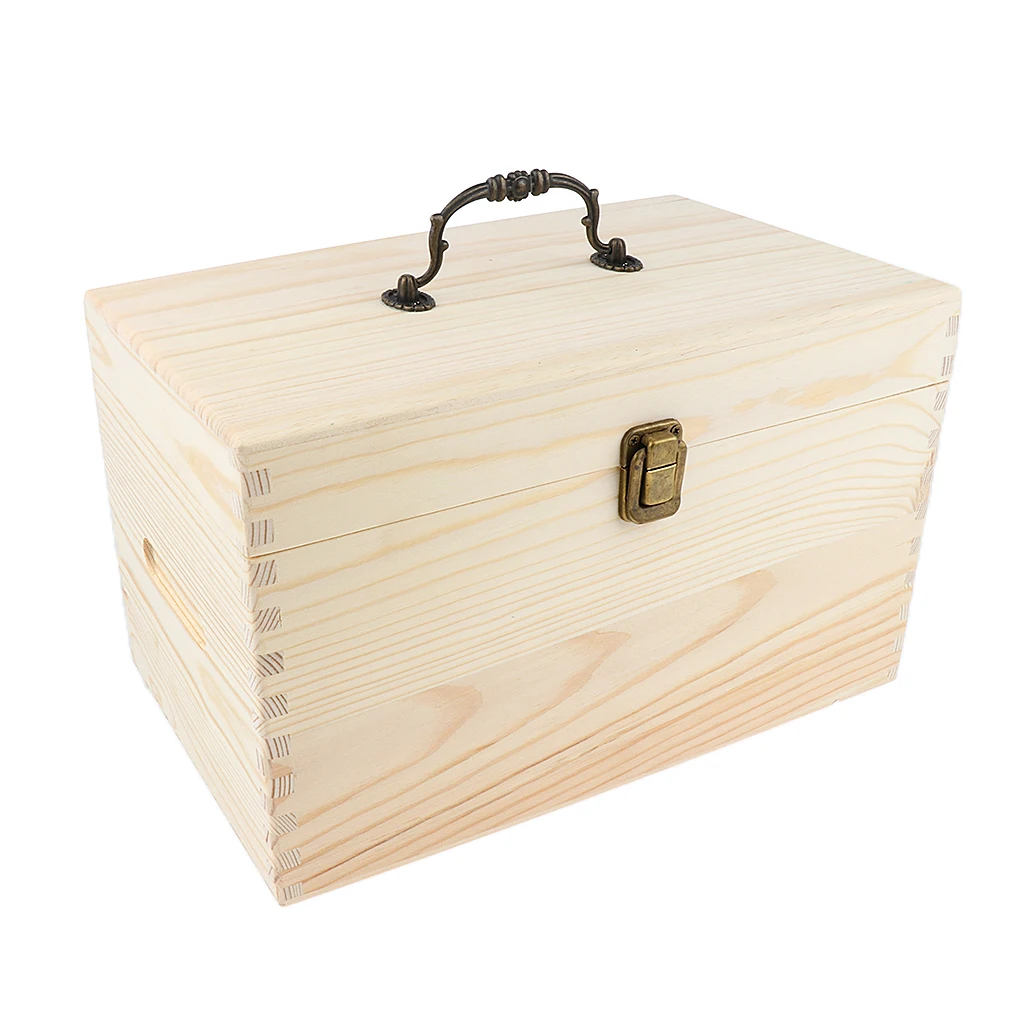 

56 Slots Essential Oil Bottle Storage Box With Handle Aromatherapy Organizer