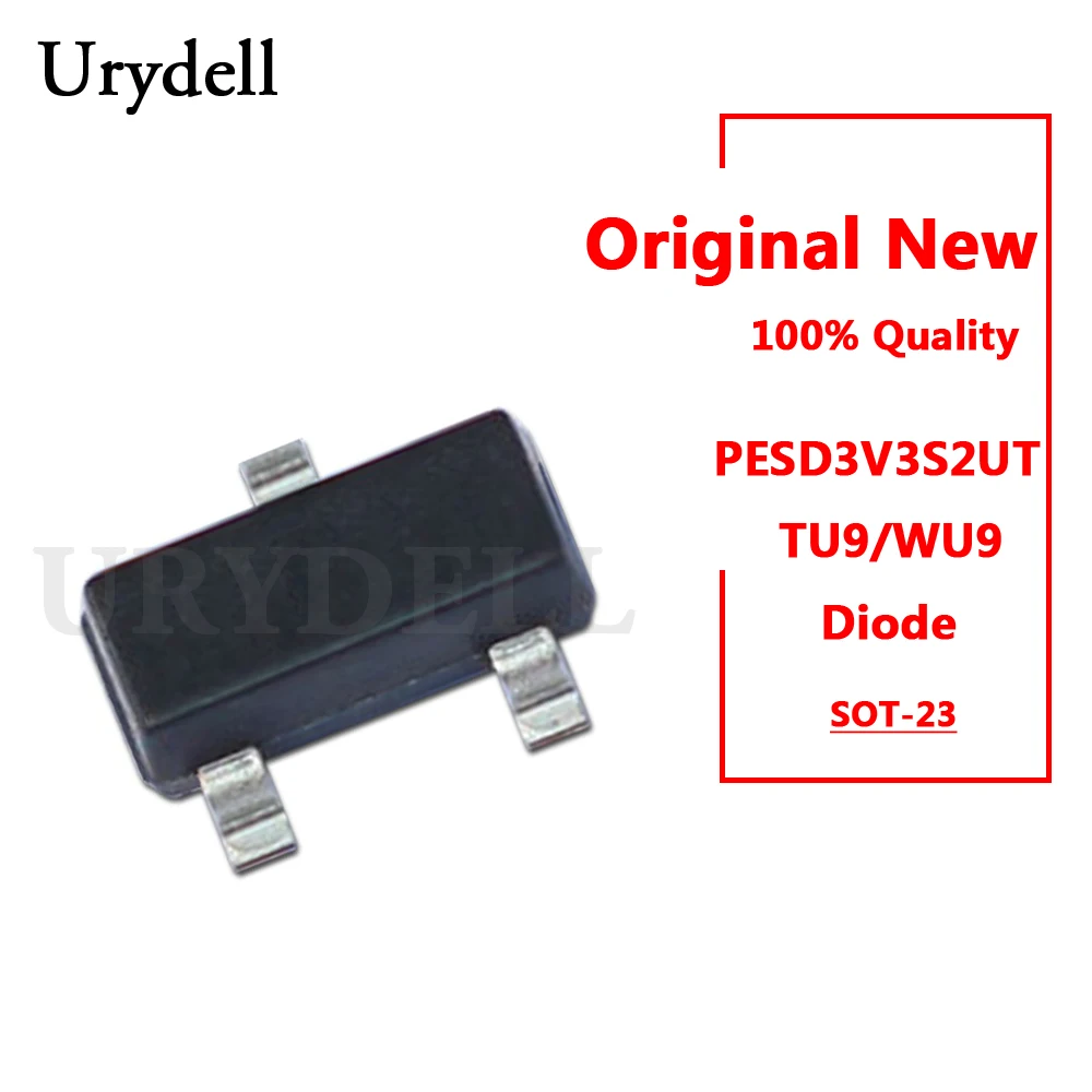 10 шт. двойные защитные диоды ESD PESD3V3S2UT TU9 WU9 SOT-23 новые и оригинальные - купить по