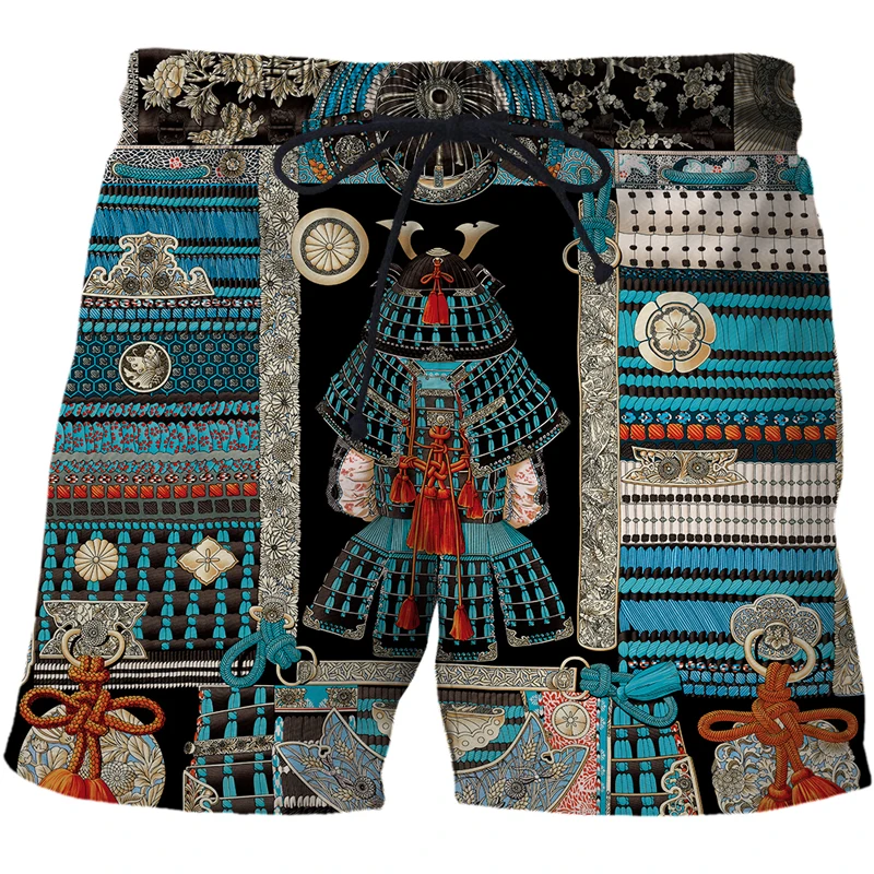 2021 New Summer Beach Men's Shorts luxurious Abstract pattern Printing Casual Quick Dry Board Shorts Bermuda Mens Short Pants