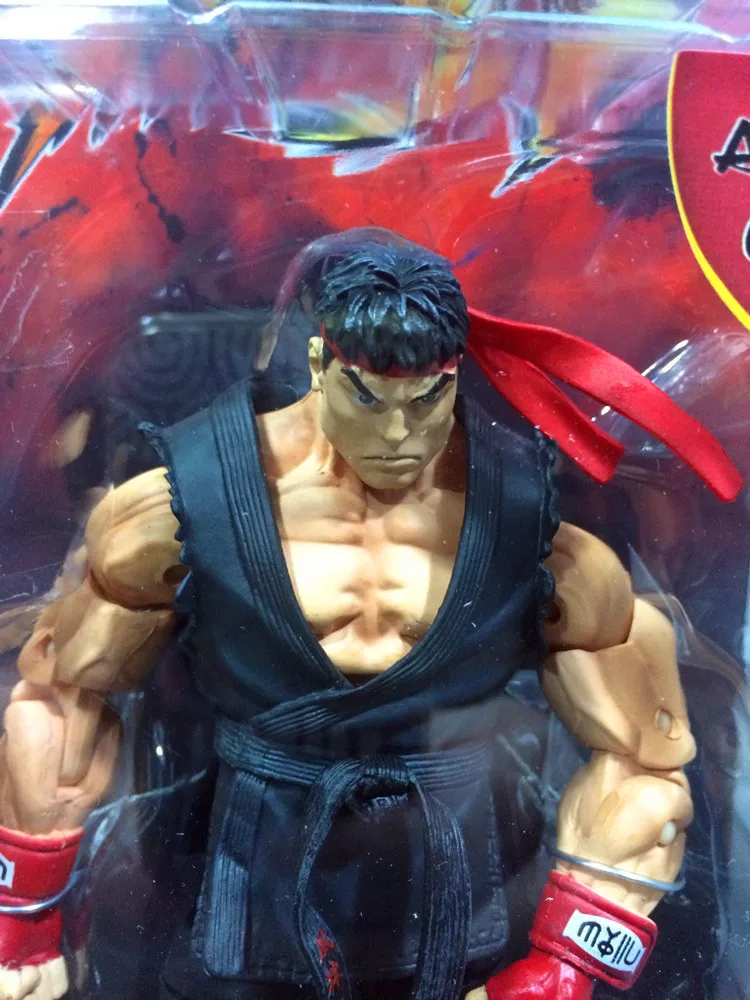В наличии 18 см NECA Ken chun li Guile Hoshi Ryu Akuma Gouki ПВХ экшн фигурка Коллекционная модель