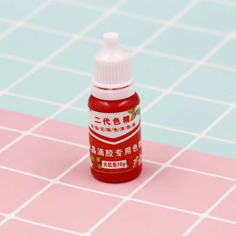 10 шт./лот слайм пигментный наполнитель капля резиновая глина Подвески DIY игрушки клей для слизи игрушка пластилин инструмент Diy ремесла для детей - Color: White