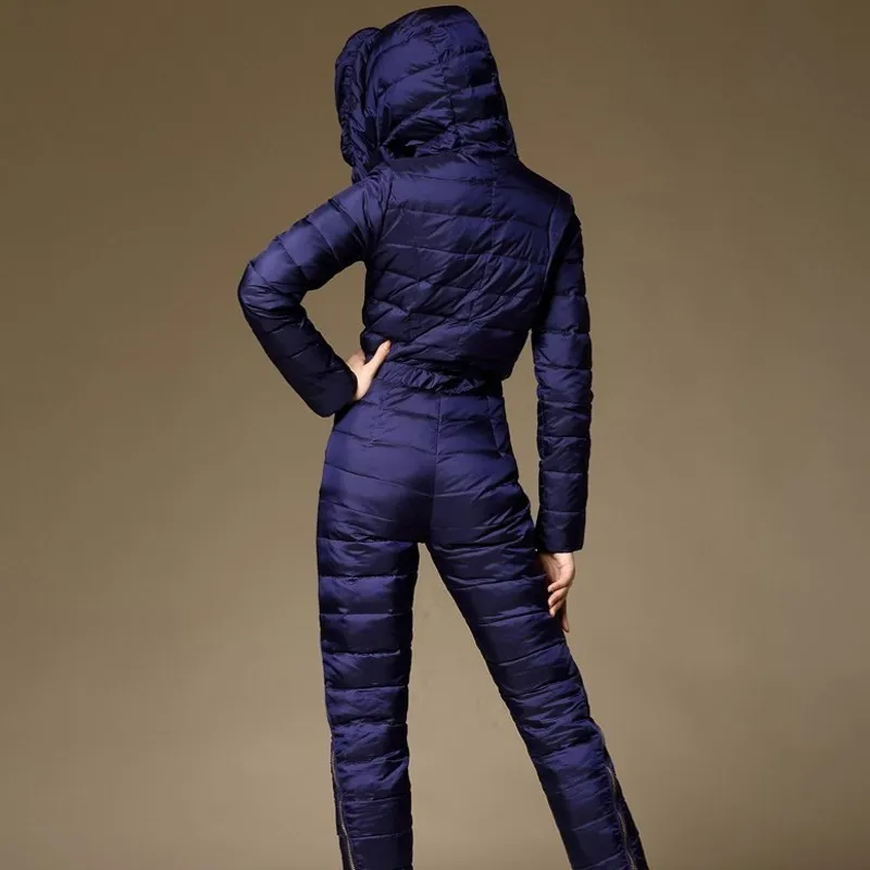 Зимний теплый брендовый Новый женский цельный пуховик повседневный Топ с