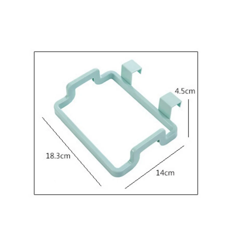 Мусорный мешок для мусора держатель кухонный шкаф стойка багажника Подвесная