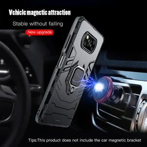 shockproof case for xiaomi poco x3 gt nfc m3 pro 5g f2 ring stand phone back cover for xiaomi pocophone x3 pro x2 f3 free global shipping