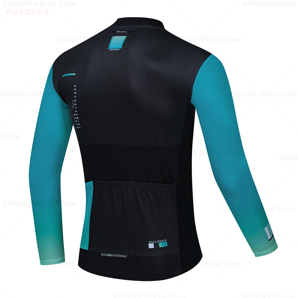 

GOBIKEFUL Pro Team Long Sleeve Cycling Jersey Set Bib Pants Ropa Ciclismo Bicycle Clothing MTB Bike Jersey Uniform Men Clothes