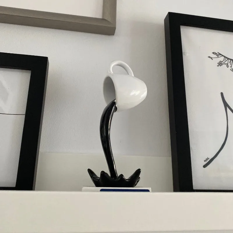 Креативная плавающая кофейная чашка скульптура волшебная кружка брызговик