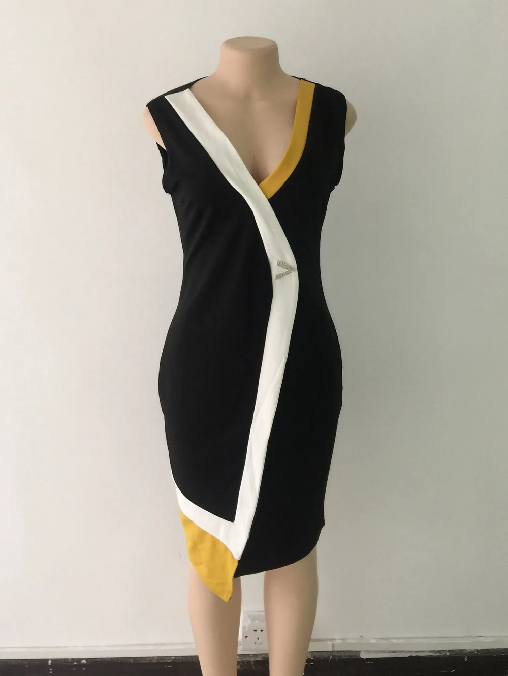 Black dress Женские обтягивающие платья в африканском стиле; цвет синий, черный; одежда в африканском стиле; Dashiki Ankara; офисное женское летнее платье-карандаш; Ropa Dama - Цвет: Black dress