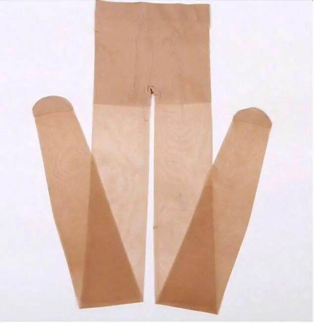 Пикантные женские тонкие прозрачные Суперэластичные шелковые колготки для