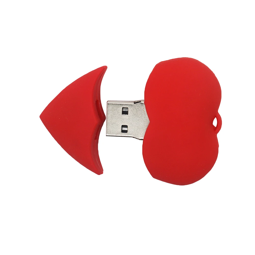 Флеш накопитель U Disk с рисунком красного сердца лучший подарок 4 ГБ 8 16 32 64 флеш USB|USB