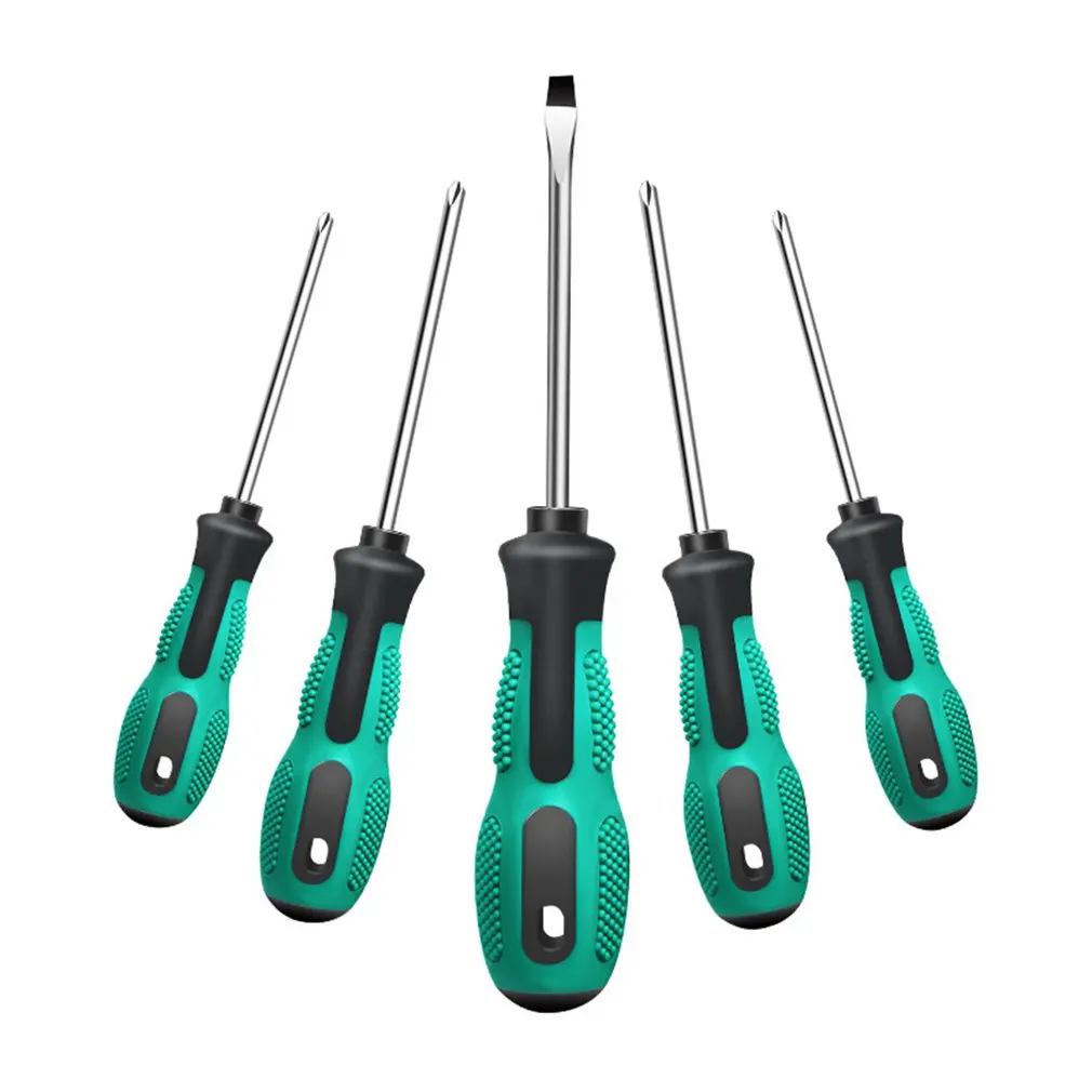 

9pcs Screwdriver Set Screw Driver Straight Cross-Shaped Multi-function PP Handle Security Insulated Screwdrivers Screw Driver