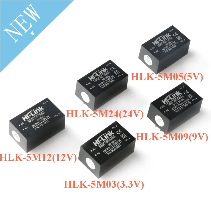 USB-Модуль блока питания, 220 В до 5 В/3,3 В/9 В/12 В/24 В