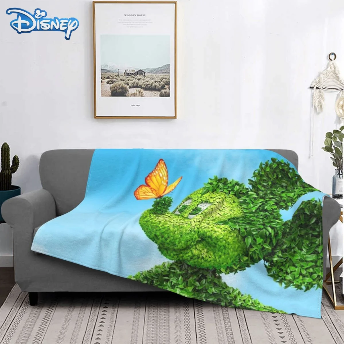 

Disney Cartoon Blanket Plush for Kids Adults Mickey Minnie Print warm Sherpa flannel Bedspread Blanket Throw for Sofa Bed Cover