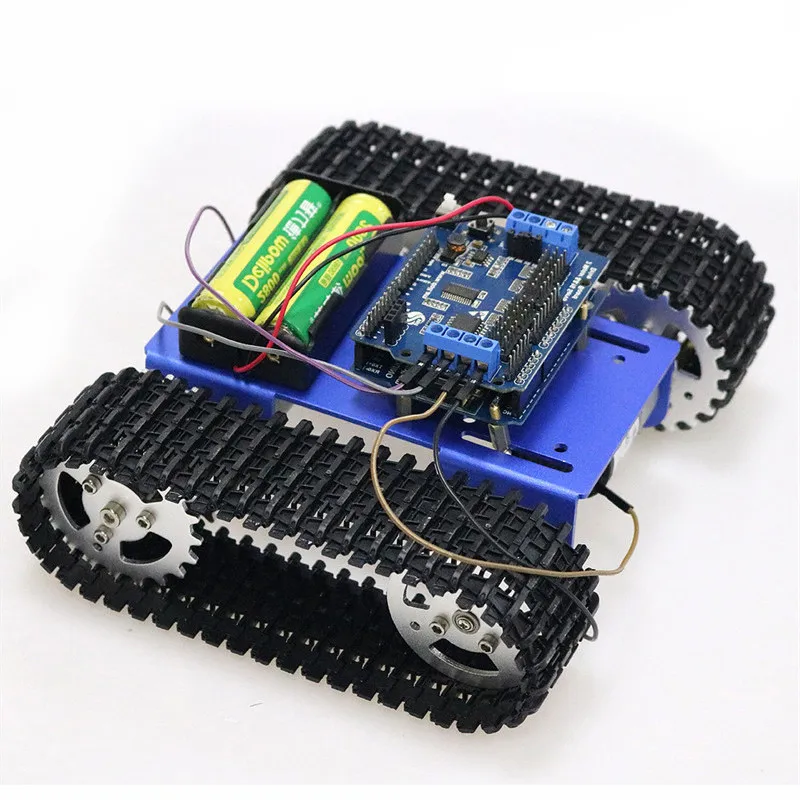 Комплект шасси робота-автомобиля ESPduino Control 2WD T100 2-ходовой двигатель и 16-ходовой