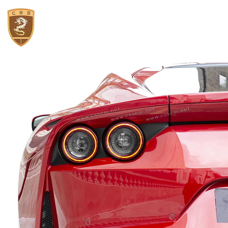 Бампер противотуманный светильник из углеродного волокна для Ferrari 812